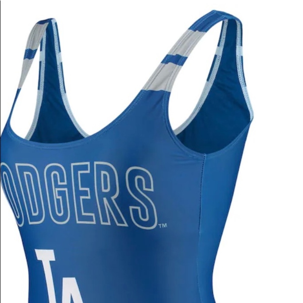 Dodgers blue bathing suit